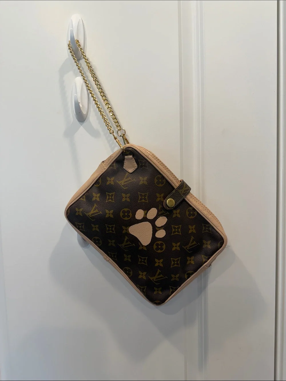 Louis Vuitton Customized Monogram Clutch
